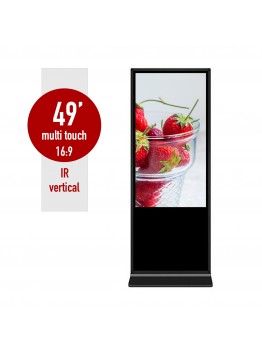 Floor standing SR-49IR information kiosk 49 inches