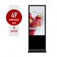 Floor standing SR-49IR information kiosk 49 inches