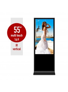 Floor standing SR-55IR information kiosk 55 inches