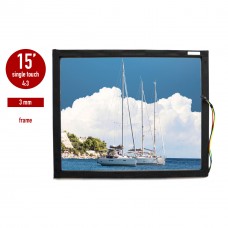IR LED  i-Touch touch screen, touch screen frame 3 mm 15 inch