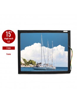 IR LED  i-Touch touch screen, touch screen frame 3 mm 15 inch