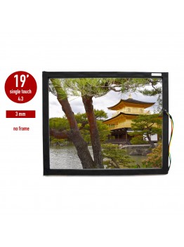 IR LED  i-Touch touch screen, touch screen no frame 3 mm 19 inch