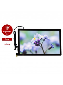 IR LED  i-Touch touch screen, wide touch screen no frame 3 mm 19 inch