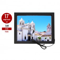i-Touch SAW touch panel  touch screen interactive displays in frame 6 mm 17 inch